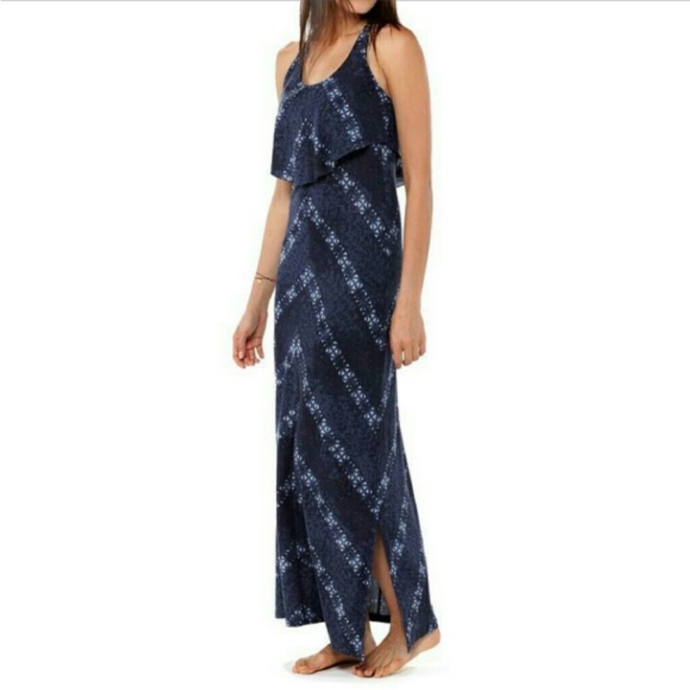 Patagonia folly beach maxi dress blue Size Medium